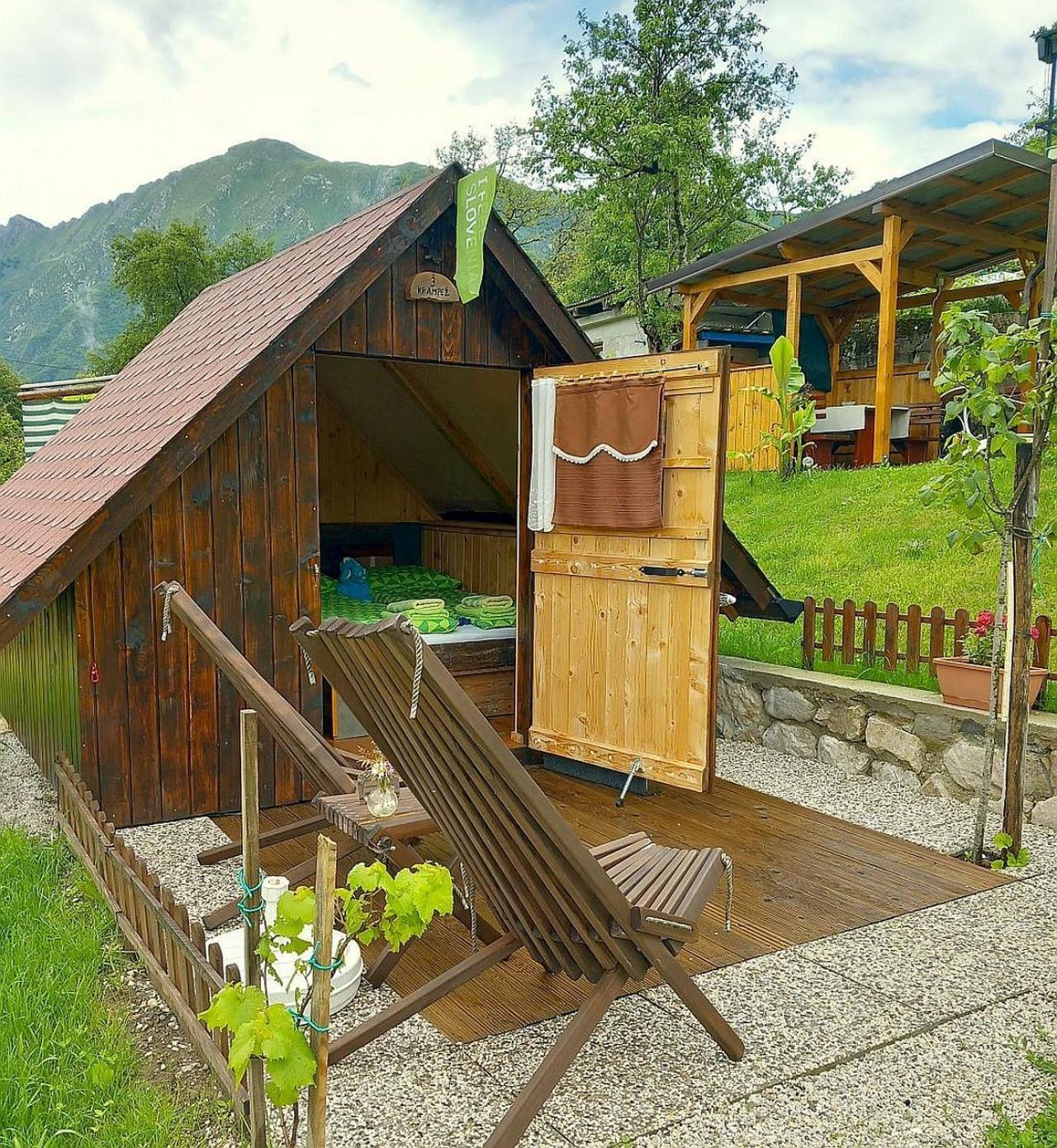 Krampez Hotel Kobarid Buitenkant foto